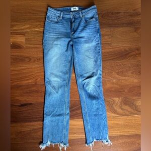 Paige Cindy High Rise Straight leg jeans sz 27